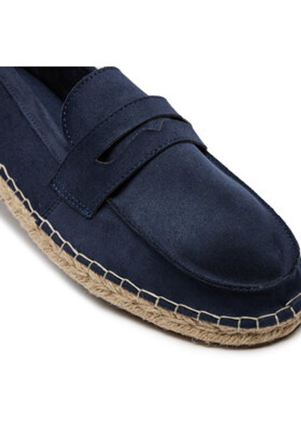 Jack & Jones - Jack&Jones Espadryle Jfwscherlock 12257226 Granatowy. Kolor: niebieski. Materiał: materiał