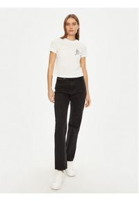 Calvin Klein Jeans Jeansy J20J224505 Czarny Straight Fit. Kolor: czarny
