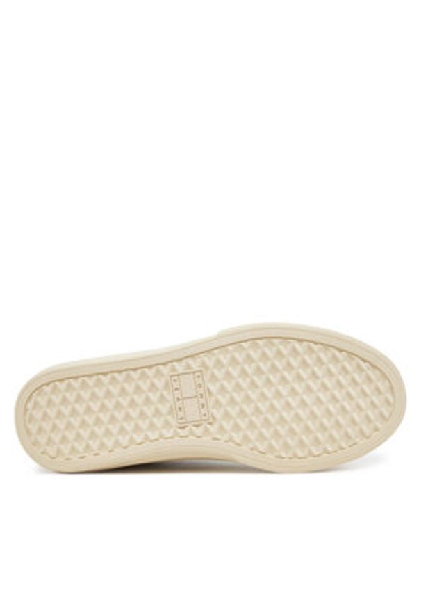 Tommy Jeans Sneakersy Tjw Cupsole Sneaker EN0EN02508 Biały. Kolor: biały. Materiał: skóra