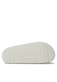 Pepe Jeans Klapki Beach Slide W PLS70131 Biały. Kolor: biały