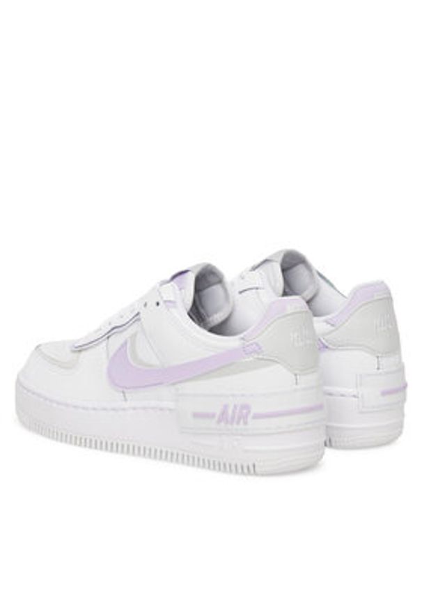 Nike Sneakersy W AF1 Shadow FN6335 Biały. Kolor: biały. Materiał: skóra