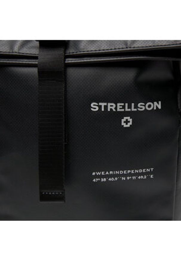 Strellson Plecak Stockwell 2.0 Eddie Backpack 4010003047 Czarny. Kolor: czarny. Materiał: skóra