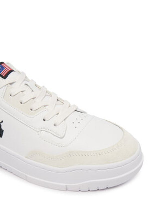 Polo Ralph Lauren Sneakersy Kenmare 809P07527001 Biały. Kolor: biały. Materiał: skóra