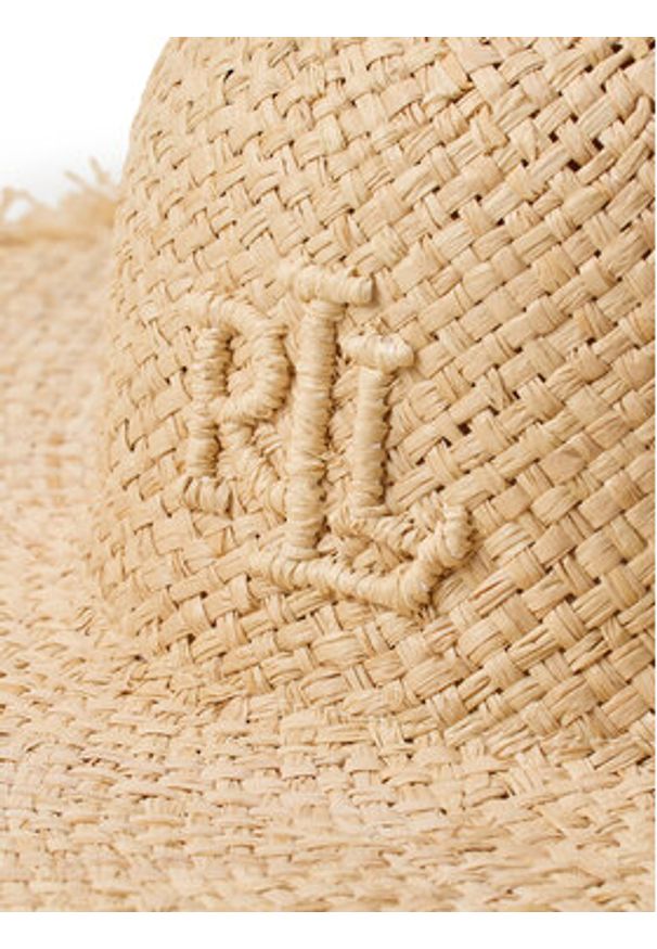 Lauren Ralph Lauren - LAUREN RALPH LAUREN Kapelusz 454P14395001 Beżowy. Kolor: beżowy