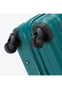 Wittchen - Duża walizka z zawieszką zielona. Kolor: zielony. Styl: wakacyjny #4