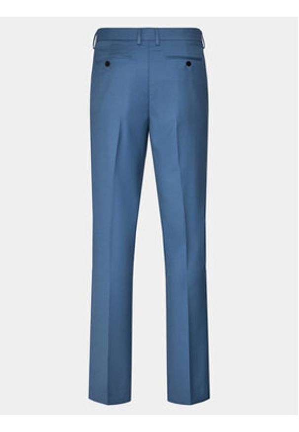 Sisley Spodnie materiałowe 4KI356Y89 Niebieski Slim Fit. Kolor: niebieski. Materiał: syntetyk, wiskoza