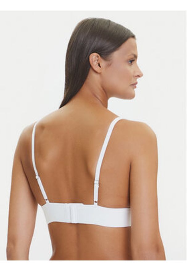 Hunkemöller Biustonosz braletka 302037 Biały. Kolor: biały. Materiał: syntetyk, bawełna