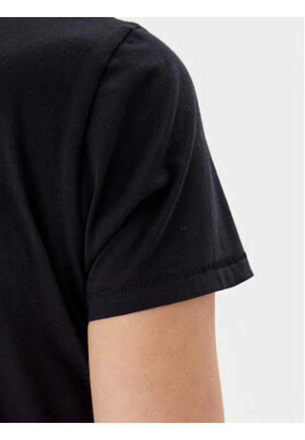 BOSS T-Shirt C_Elogo_20 50541343 Czarny Slim Fit. Kolor: czarny. Materiał: bawełna