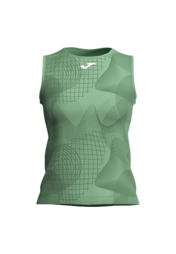 Tank top tenisowy damski Joma Challenge. Kolor: zielony. Sport: tenis