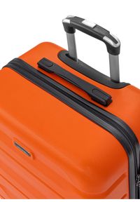 Ochnik - Komplet walizek na kółkach 19''/24''/28''. Kolor: pomarańczowy. Materiał: materiał, poliester, guma #11