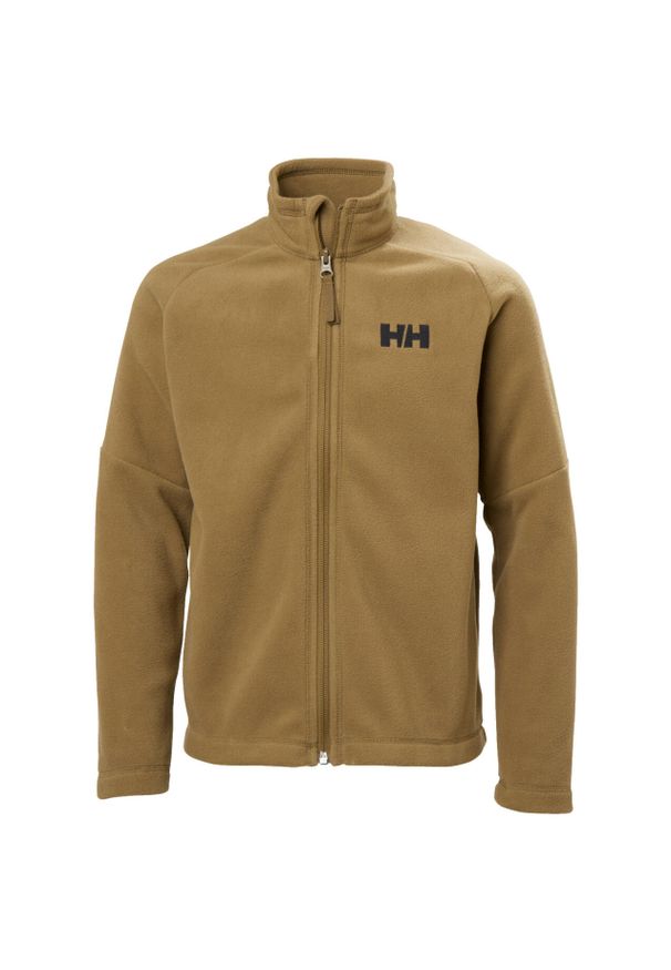 Polar dla dzieci Helly Hansen Daybreaker 2.0. Kolor: beżowy, wielokolorowy, brązowy. Materiał: polar. Sezon: zima. Sport: narciarstwo