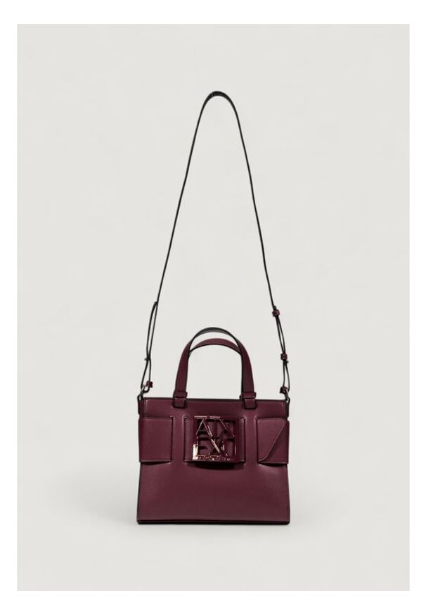 Armani Exchange Torebka 942690 0A874 UA343 Bordowy. Kolor: czerwony. Materiał: skórzane