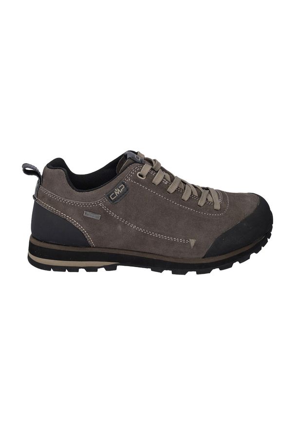 Niskie buty trekkingowe CMP Elettra WP. Kolor: zielony, wielokolorowy, brązowy. Materiał: tkanina, guma, zamsz. Sport: turystyka piesza