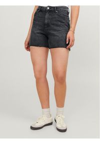 JJXX Szorty jeansowe 12227837 Szary Straight Fit. Kolor: szary. Materiał: bawełna
