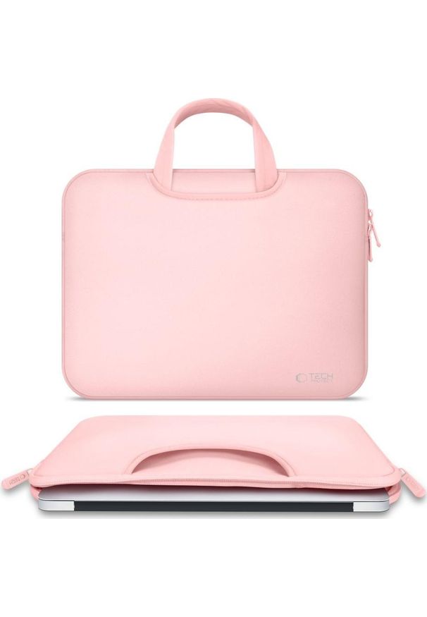 TECH-PROTECT - Torba Tech-Protect Neopren 15-16'' różowy. Kolor: różowy. Materiał: neopren. Styl: casual