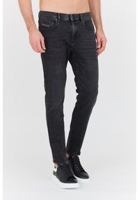Diesel - DIESEL Czarne jeansy D-strukt Slim. Kolor: czarny #5
