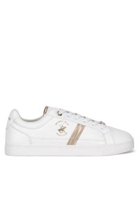 Beverly Hills Polo Club Sneakersy BHPC053W Biały. Kolor: biały. Materiał: skóra