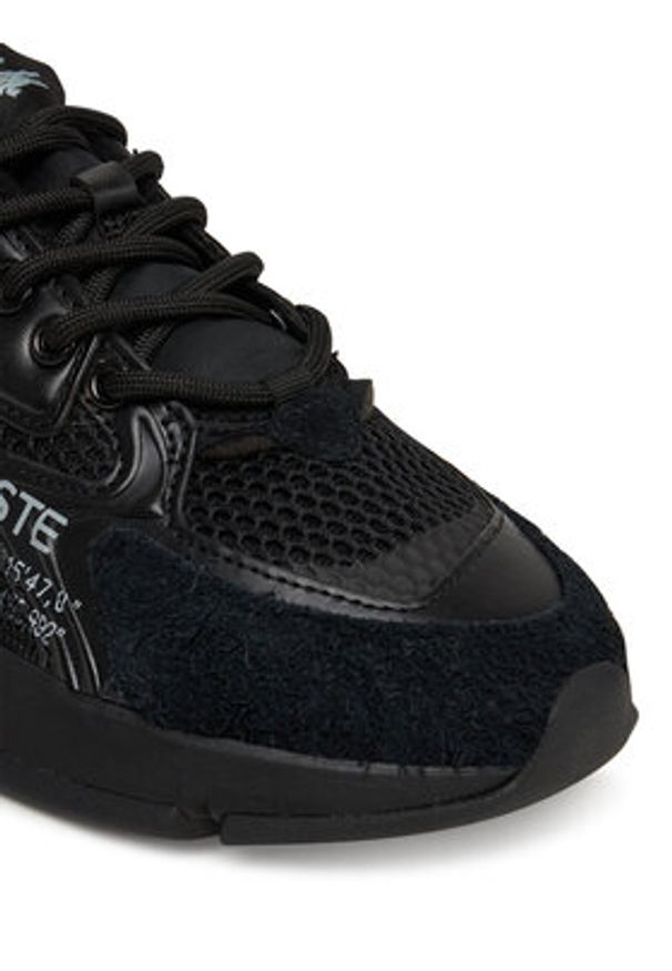 Lacoste Sneakersy L003 Neo 7-49SFA0005 Czarny. Kolor: czarny. Materiał: materiał