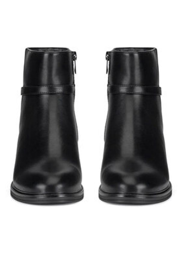 Clara Barson Botki WYL3937-3 Czarny. Kolor: czarny. Materiał: materiał