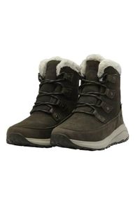 Buty trekkingowe damskie Jack Wolfskin 40598515719. Kolor: wielokolorowy. Materiał: skóra, guma, tkanina. Szerokość cholewki: normalna