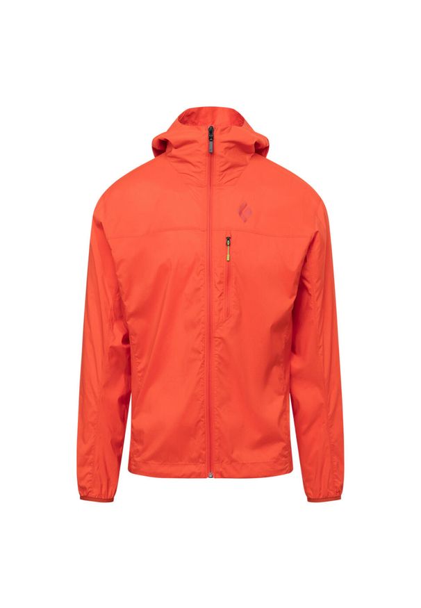 Męska kurtka softshellowa Black Diamond Alpine Start Hoody. Kolor: pomarańczowy. Sport: turystyka piesza