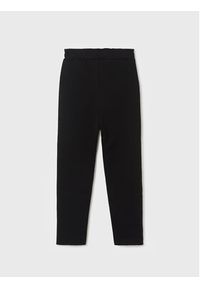 Mayoral Spodnie dresowe 7590 Czarny Regular Fit. Kolor: czarny. Materiał: syntetyk #3