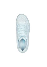skechers - Buty do chodzenia damskie Skechers Uno 2 Pastel Players. Kolor: niebieski. Materiał: syntetyk, materiał. Szerokość cholewki: normalna. Sport: turystyka piesza