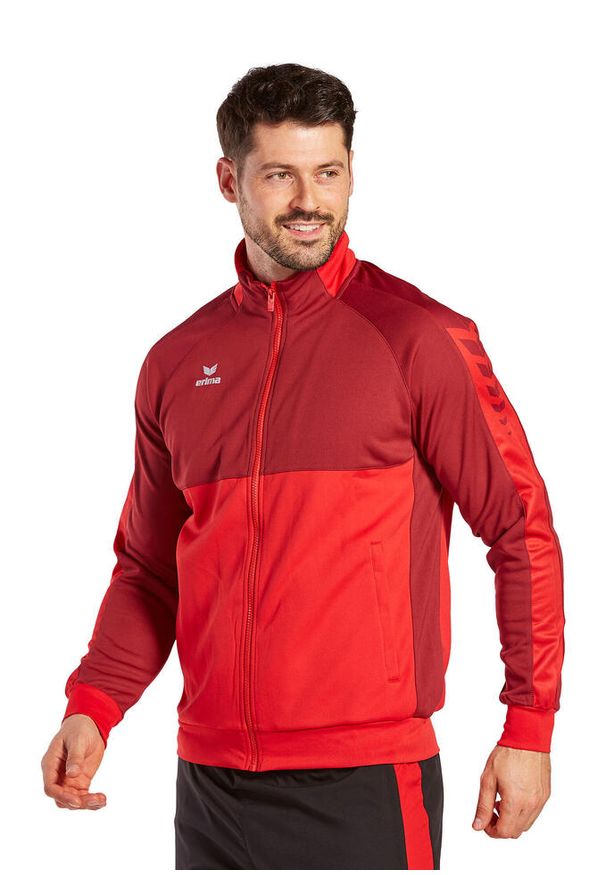 ERIMA - Kurtka Erima Worker Six Wings. Kolor: czerwony. Sport: fitness