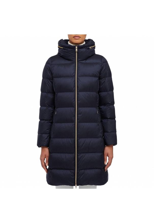 Geox - Kurtka GEOX W CHARLENE Niebieski. Kolor: niebieski. Materiał: tkanina