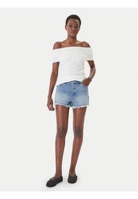 MICHAEL Michael Kors Szorty jeansowe MS6900MLAA Niebieski Regular Fit. Kolor: niebieski. Materiał: bawełna #3