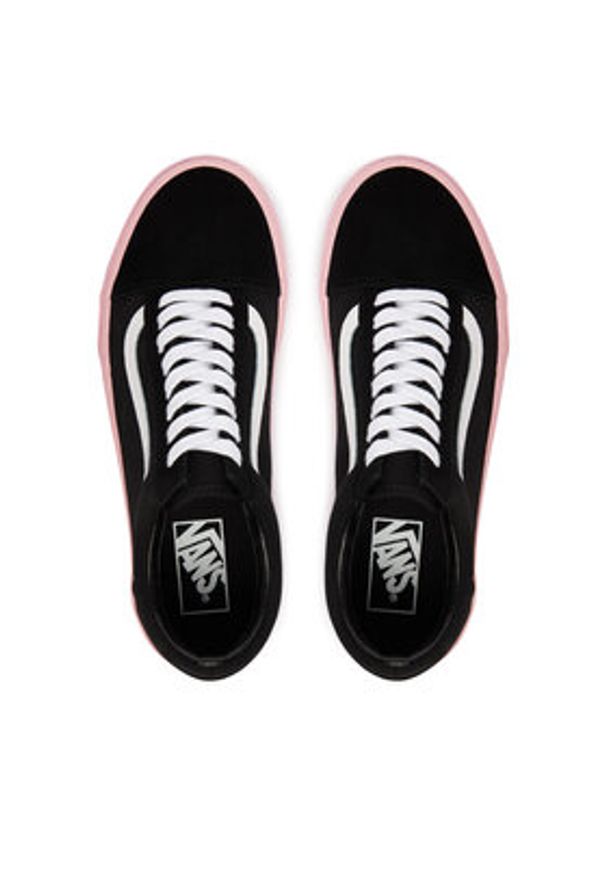Vans Tenisówki Old Skool VN000D6WPIB1 Czarny. Kolor: czarny. Materiał: skóra, zamsz