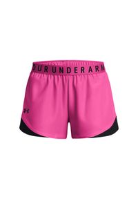 Szorty damskie Under Armour Play Up 3.0. Kolor: wielokolorowy, różowy, czarny. Materiał: dzianina