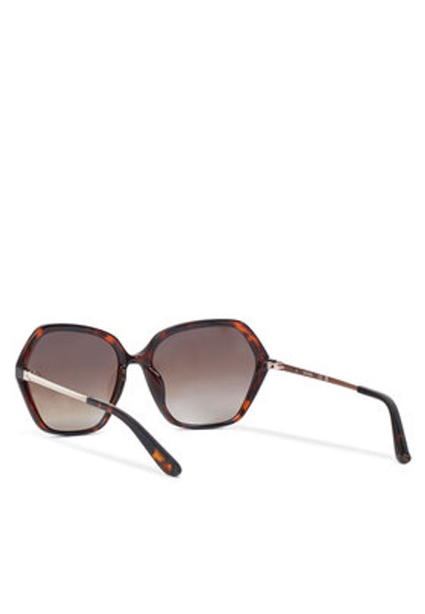 Guess Okulary przeciwsłoneczne GU00134 Brązowy. Kolor: brązowy