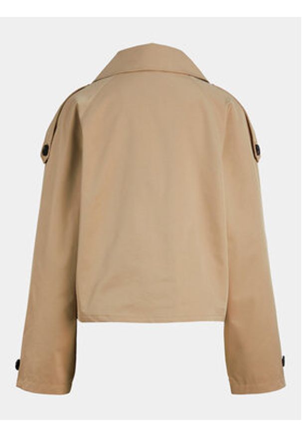 JJXX Kurtka przejściowa Carlie 12248654 Beżowy Relaxed Fit. Kolor: beżowy. Materiał: syntetyk