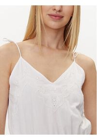 Pepe Jeans Sukienka letnia Dusana PL953480 Biały Regular Fit. Kolor: biały. Materiał: bawełna. Sezon: lato #5