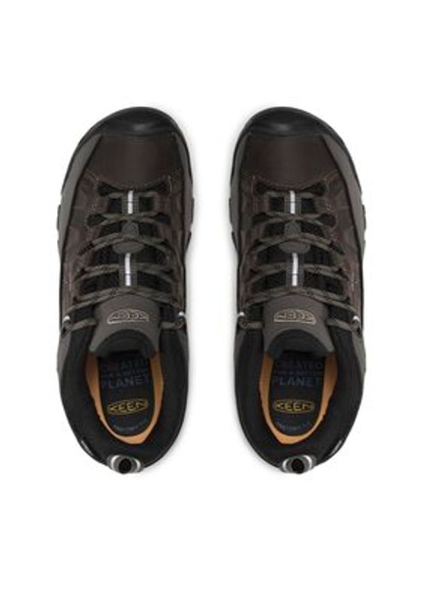 keen - Keen Trekkingi Targhee III Wp 1017783 Czarny. Kolor: czarny. Materiał: nubuk, skóra. Sport: turystyka piesza