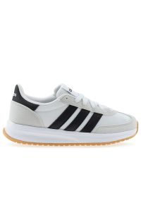 Adidas - Buty adidas Run 70S 2.0 JI2266 - białe. Kolor: biały. Materiał: guma, zamsz. Szerokość cholewki: normalna. Model: Adidas Cloudfoam. Sport: bieganie