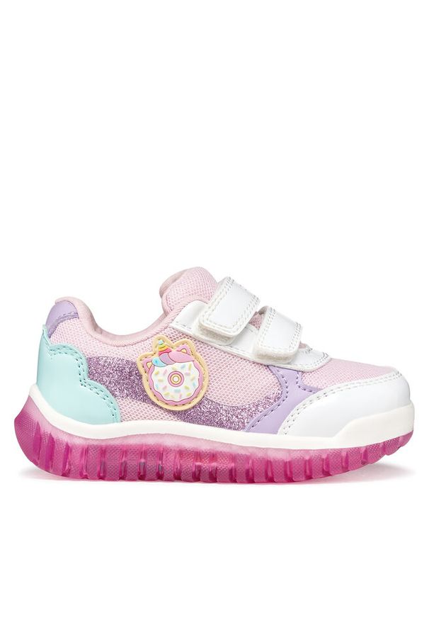 Sneakersy Geox. Kolor: różowy