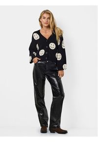 Noisy may - Noisy May Spodnie z imitacji skóry Kane 27031820 Czarny Regular Fit. Kolor: czarny. Materiał: skóra #3