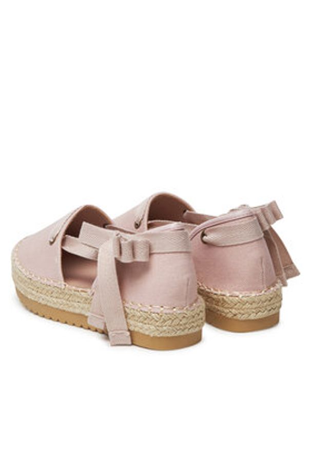 DeeZee Espadryle ZYLS093 Różowy. Kolor: różowy. Materiał: materiał