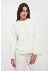 Twinset Milano - Bluza damska z haftem TWINSET. Wzór: haft #1