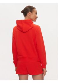Calvin Klein Jeans Bluza Embro Badge J20J223227 Czerwony Regular Fit. Kolor: czerwony. Materiał: bawełna #5