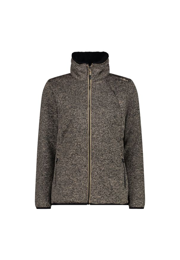 Bluza damska turystyczna CMP 34H2976. Kolor: czarny. Materiał: polar. Sport: turystyka piesza