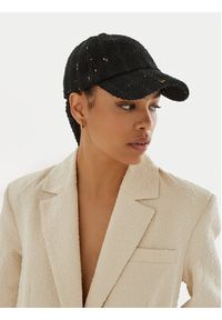 TwinSet - TWINSET Czapka z daszkiem 242TO5431 Czarny. Kolor: czarny. Materiał: materiał #2
