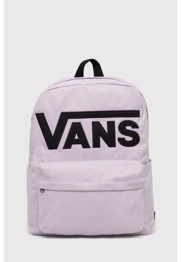 Vans plecak kolor fioletowy duży wzorzysty. Kolor: fioletowy