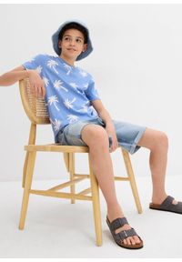 bonprix - Szorty dżinsowe ze stretchem, Loose Fit. Kolor: niebieski #3