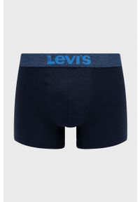 Levi's® - Levi's bokserki (2-pack) męskie kolor granatowy. Kolor: niebieski