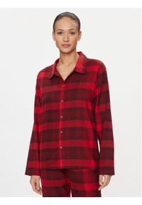 Calvin Klein Underwear Koszulka piżamowa 000QS7034E Czerwony Relaxed Fit. Kolor: czerwony. Materiał: bawełna