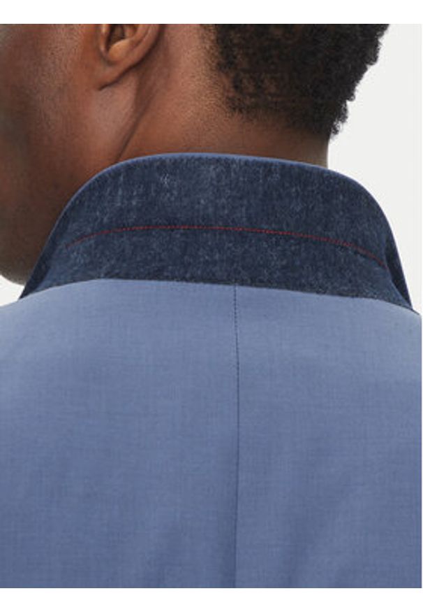 Hugo - HUGO Garnitur Henry/Getlin232X 50530116 Niebieski Slim Fit. Kolor: niebieski. Materiał: syntetyk