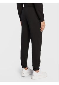 New Era Spodnie dresowe Essential 11860049 Czarny Relaxed Fit. Kolor: czarny. Materiał: dresówka, bawełna #4